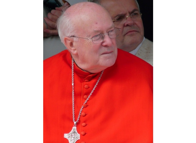 Il cardinal Danneels Il cardinal Danneels
